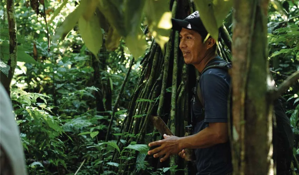 Guía local Comunidad Kichwa Añangu